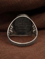 Кольцо из белого золота