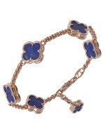 Браслет из золота c лазуритом