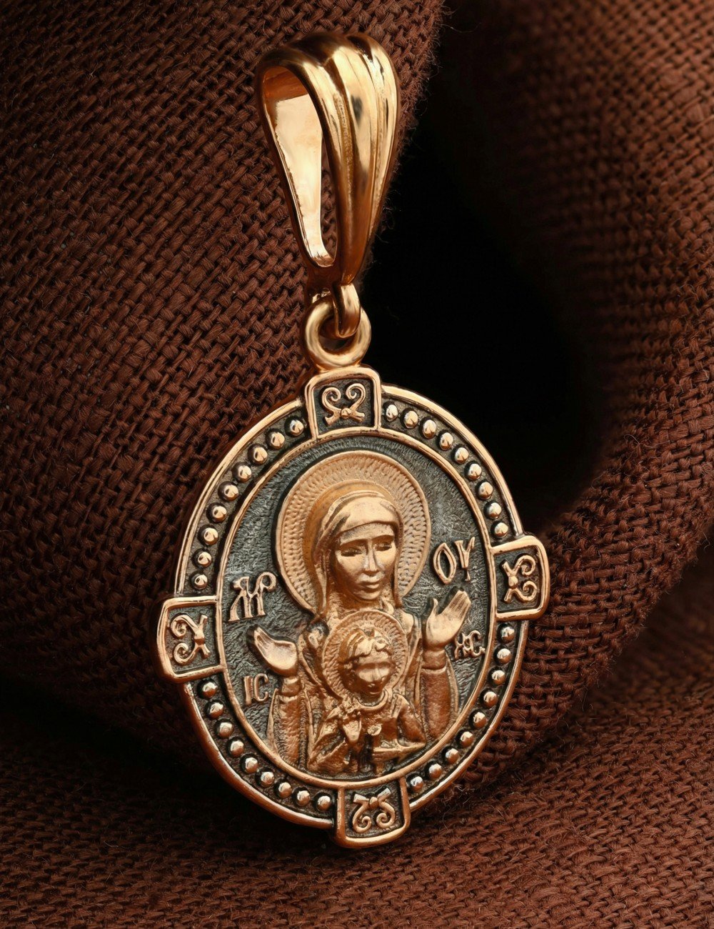 Образок из золота