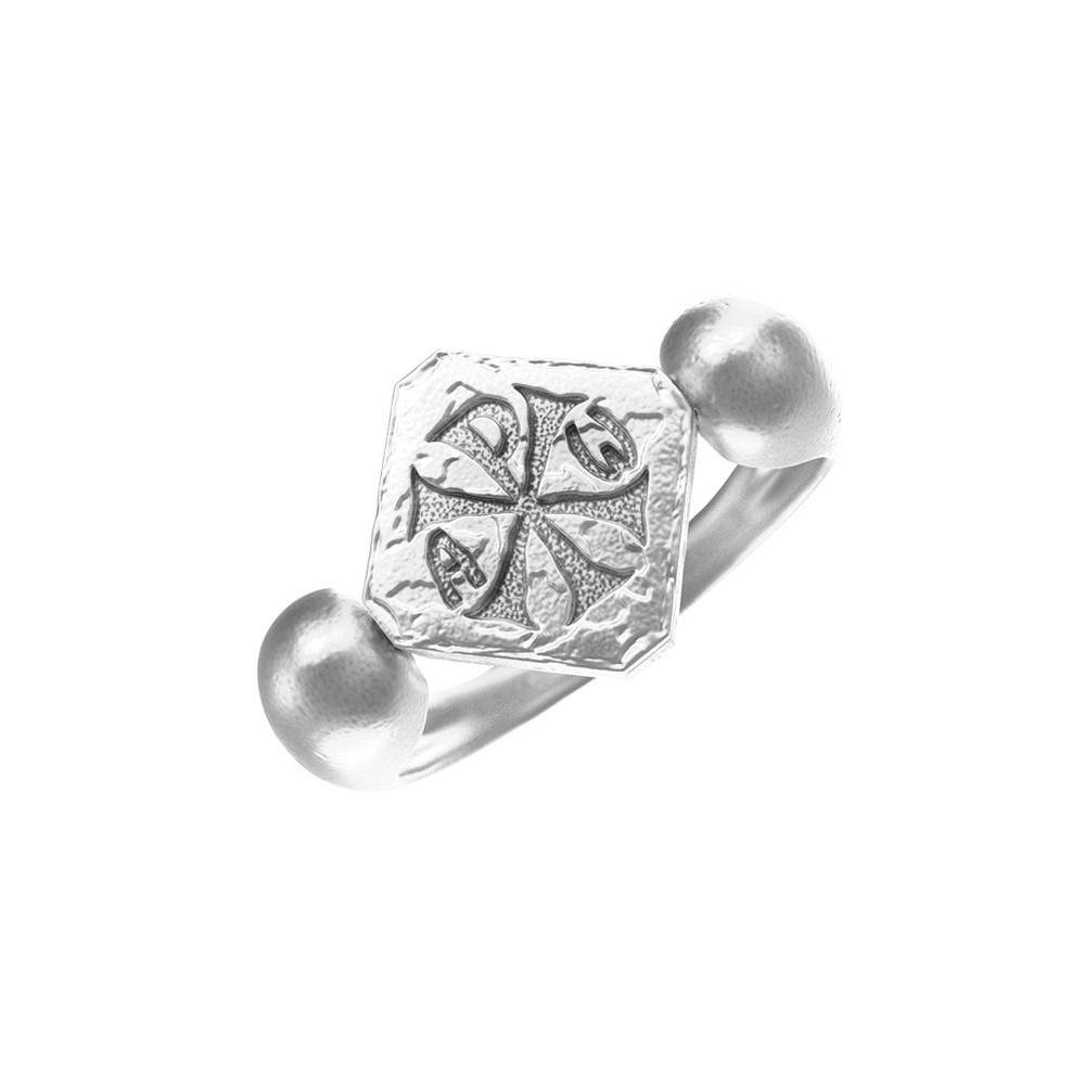 Кольцо из белого золота 585 пробы