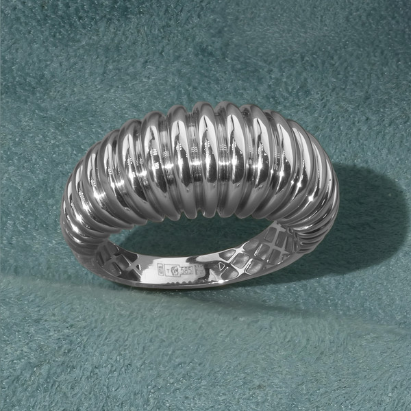 Кольцо из белого золота 585 пробы