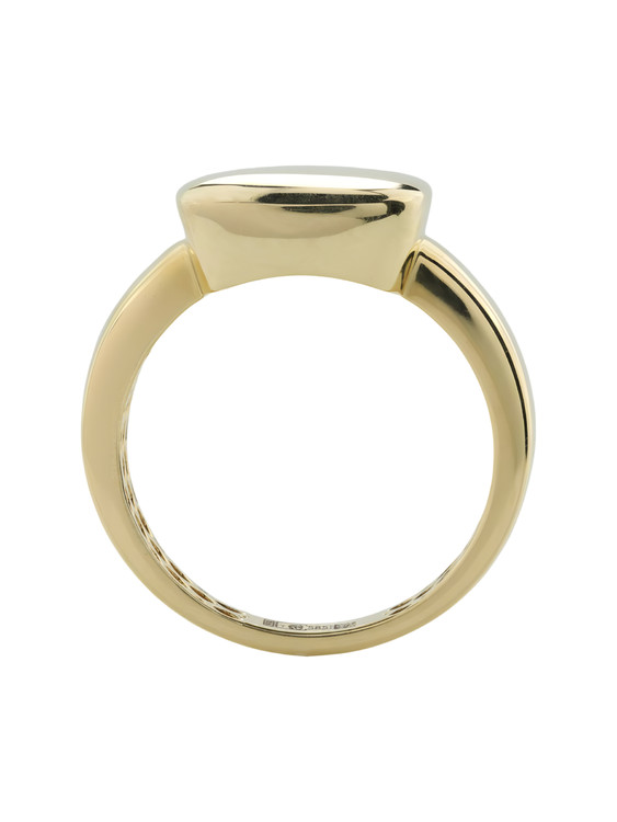 Кольцо из лимонного золота 585 пробы