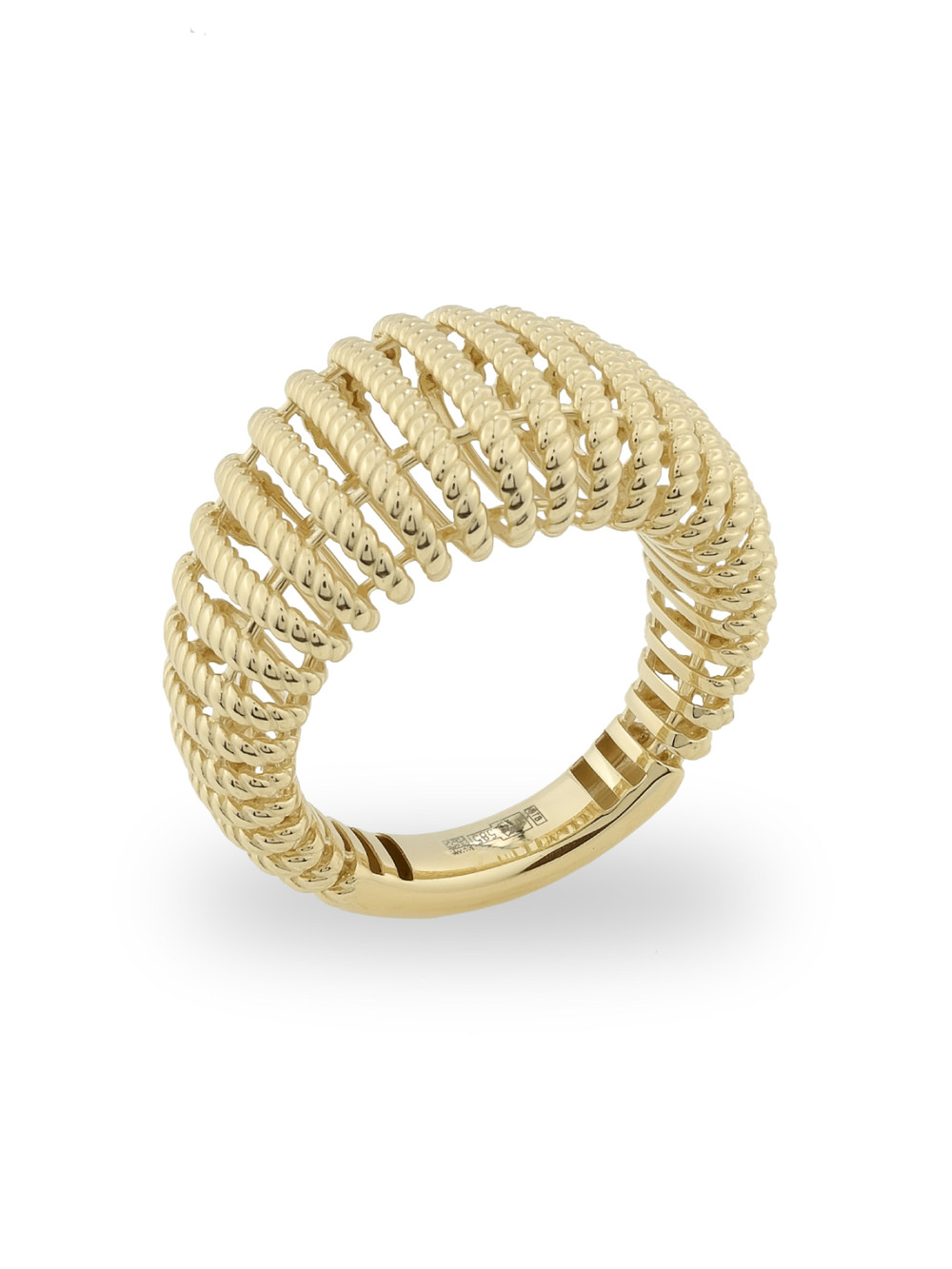 Кольцо из лимонного золота 585 пробы