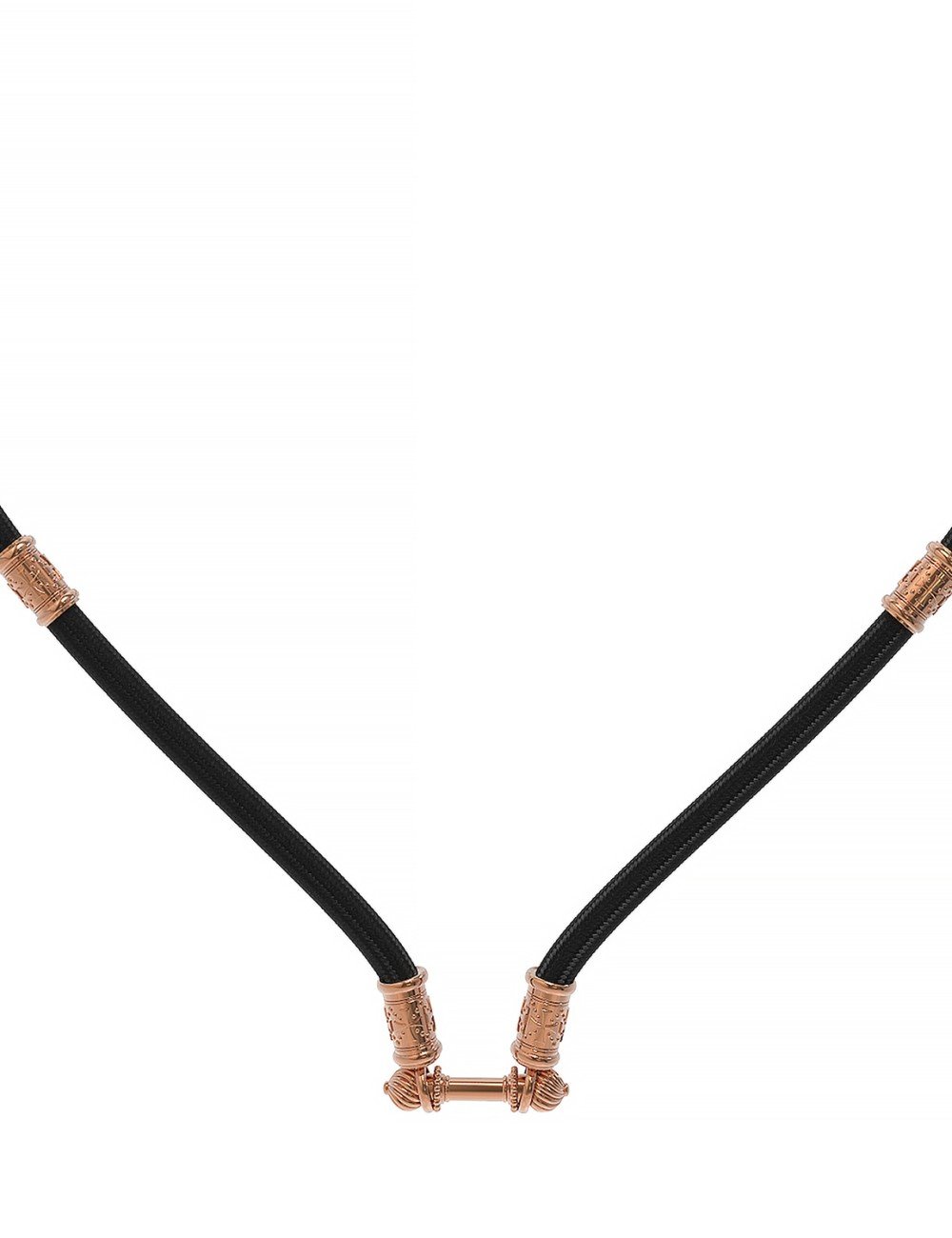 Шнурок шёлковый из золота c шёлковым шнурком