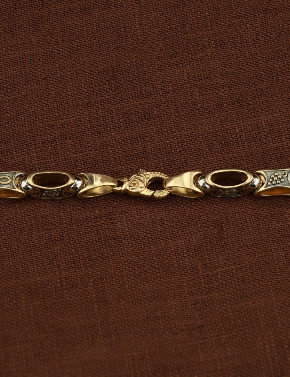 Цепь из лимонного золота