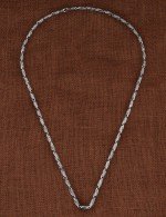 Цепь из белого золота