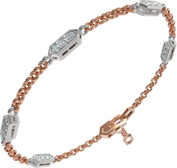 Браслет из золота c бриллиантами