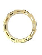 Кольцо из лимонного золота c ониксом