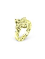 Кольцо из лимонного золота