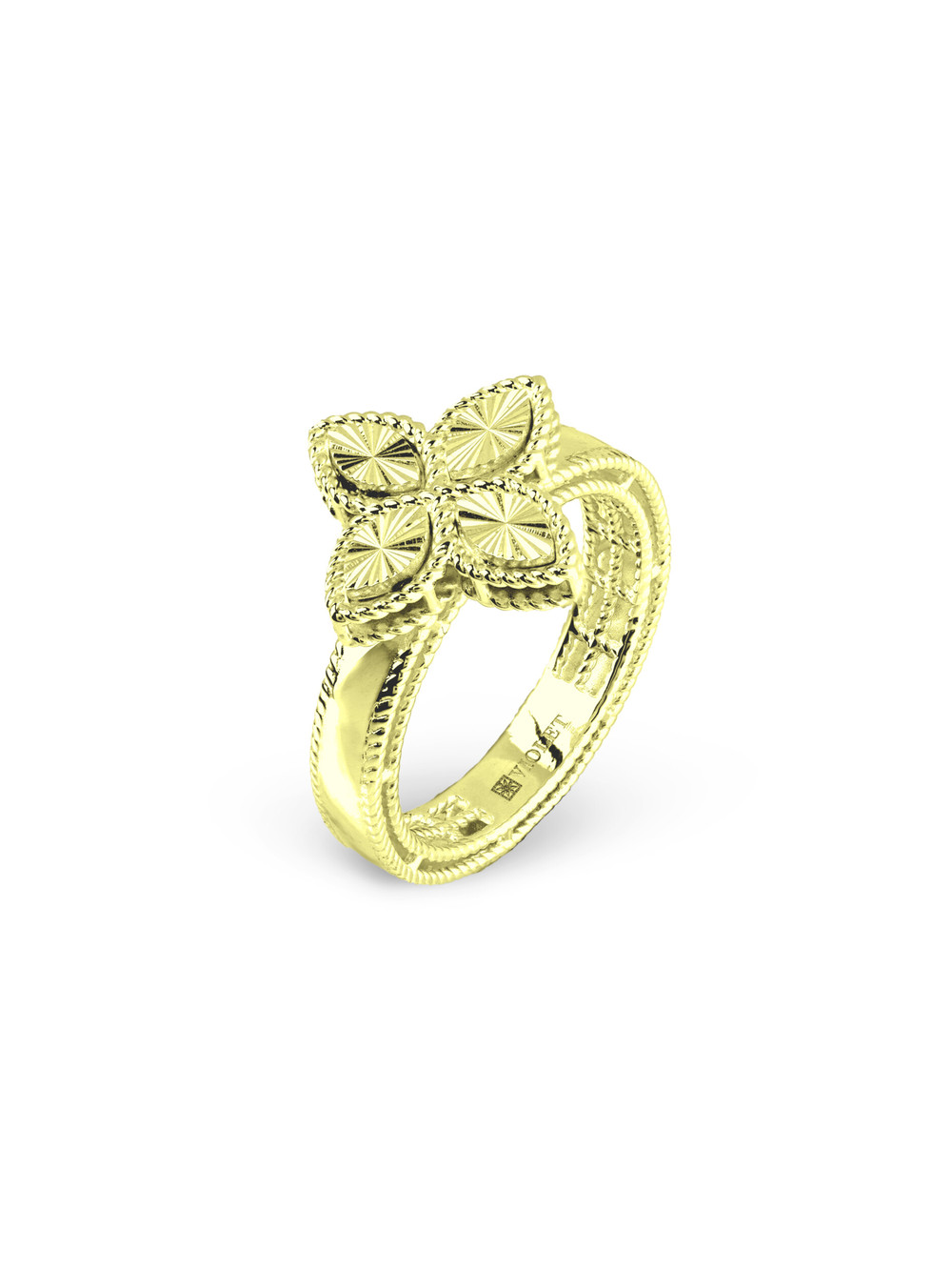 Кольцо из лимонного золота 585 пробы