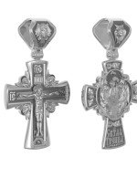 Крест из белого золота