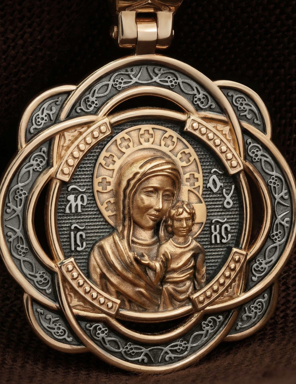 Образок из золота