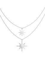 Колье из белого золота c бриллиантами