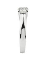 Кольцо из белого золота c бриллиантами