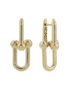 Серьги из лимонного золота