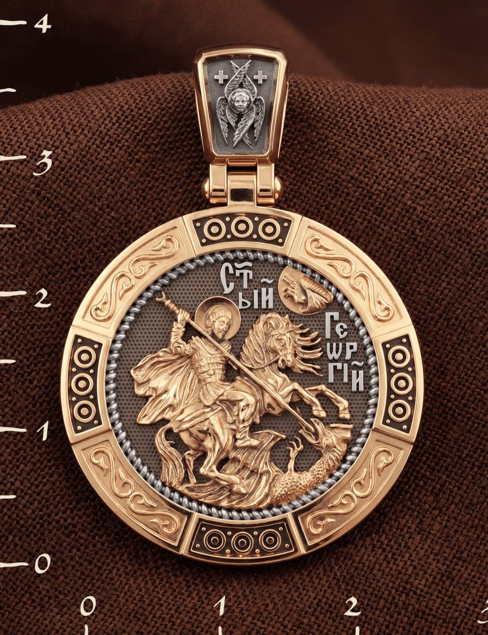 Образок из золота