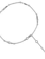 Браслет из белого золота c бриллиантами