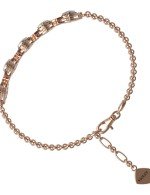 Браслет из золота c бриллиантами и сапфиром