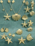 Серьги из лимонного золота 585 пробы