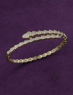 Браслет из лимонного золота c бриллиантами