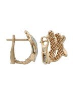 Серьги из золота c бриллиантами