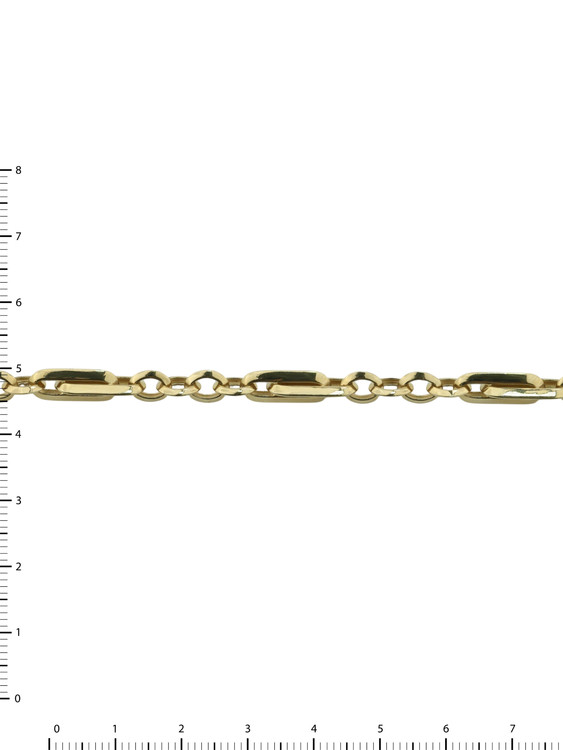 Браслет из лимонного золота 585 пробы