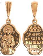 Образок из золота