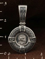 Образок из белого золота