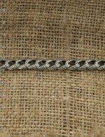 Браслет из серебра c рубином