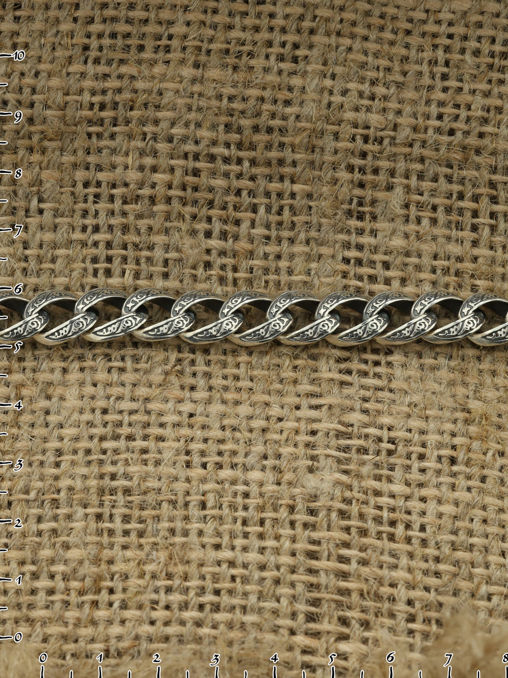 Браслет из серебра 925 пробы c рубином