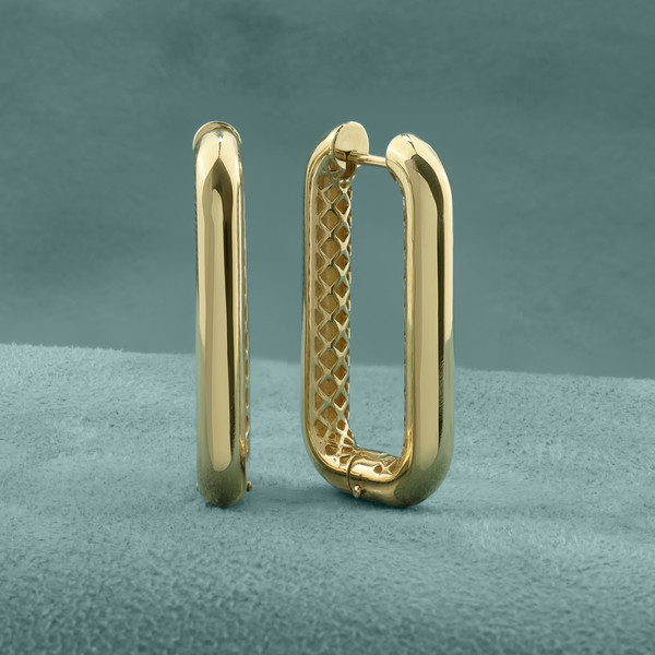 Серьги из лимонного золота 585 пробы