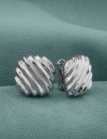 Серьги из белого золота