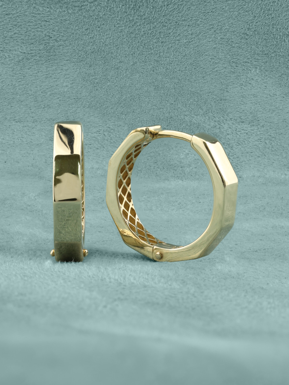 Серьги из лимонного золота 585 пробы