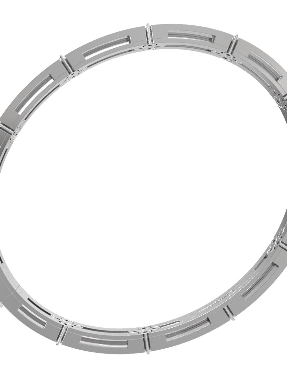 Браслет из белого золота c бриллиантами