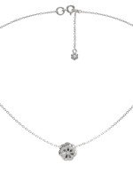 Колье из белого золота c бриллиантами