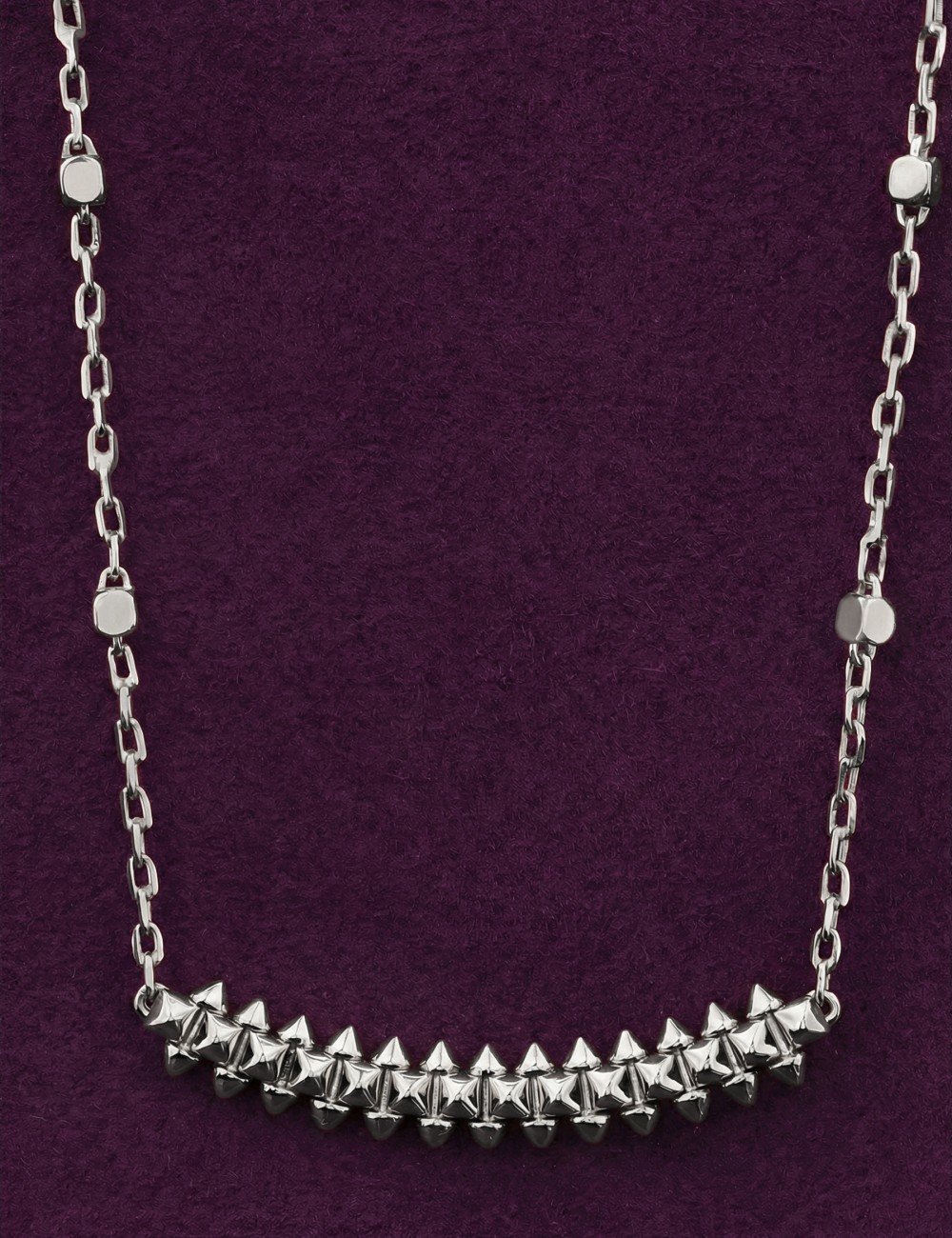 Колье из белого золота