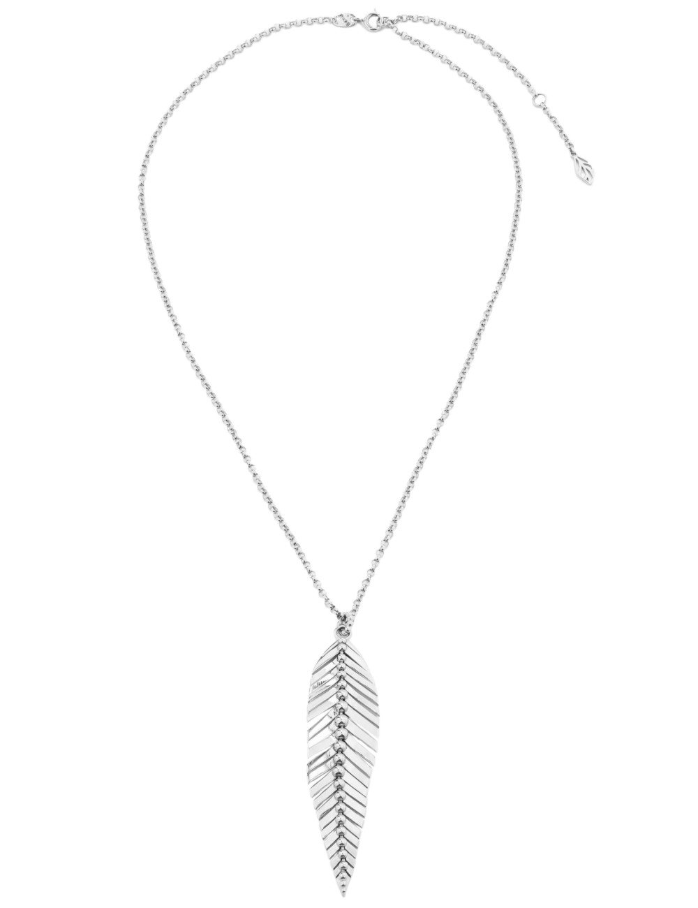 Колье из белого золота