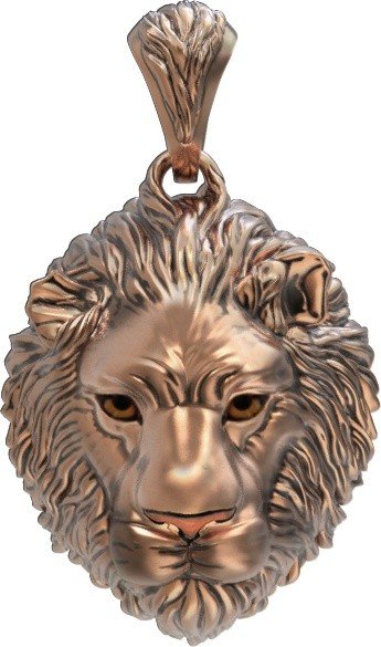 Подвеска из золота c эмалью