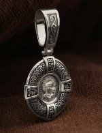 Образок из белого золота