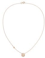 Колье из золота c бриллиантами и перламутром