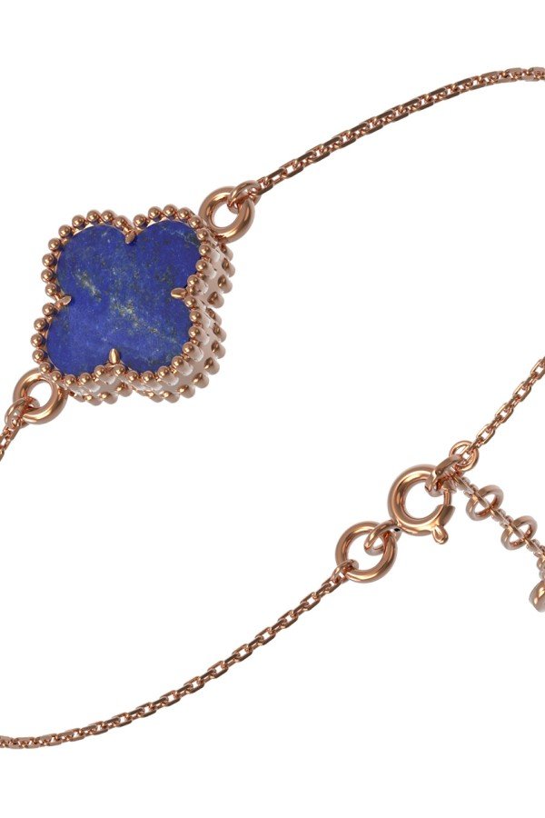 Браслет из золота c лазуритом