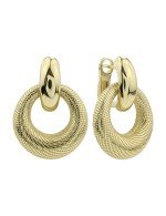 Серьги из лимонного золота 585 пробы