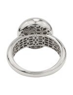 Кольцо из белого золота c бриллиантами