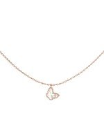 Колье из золота c перламутром