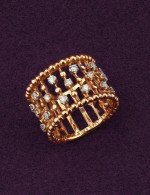 Кольцо из золота c бриллиантами