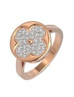 Кольцо из золота c бриллиантами