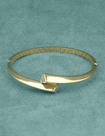 Браслет из лимонного золота c бриллиантами