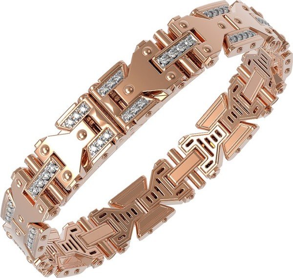 Браслет из золота c бриллиантами