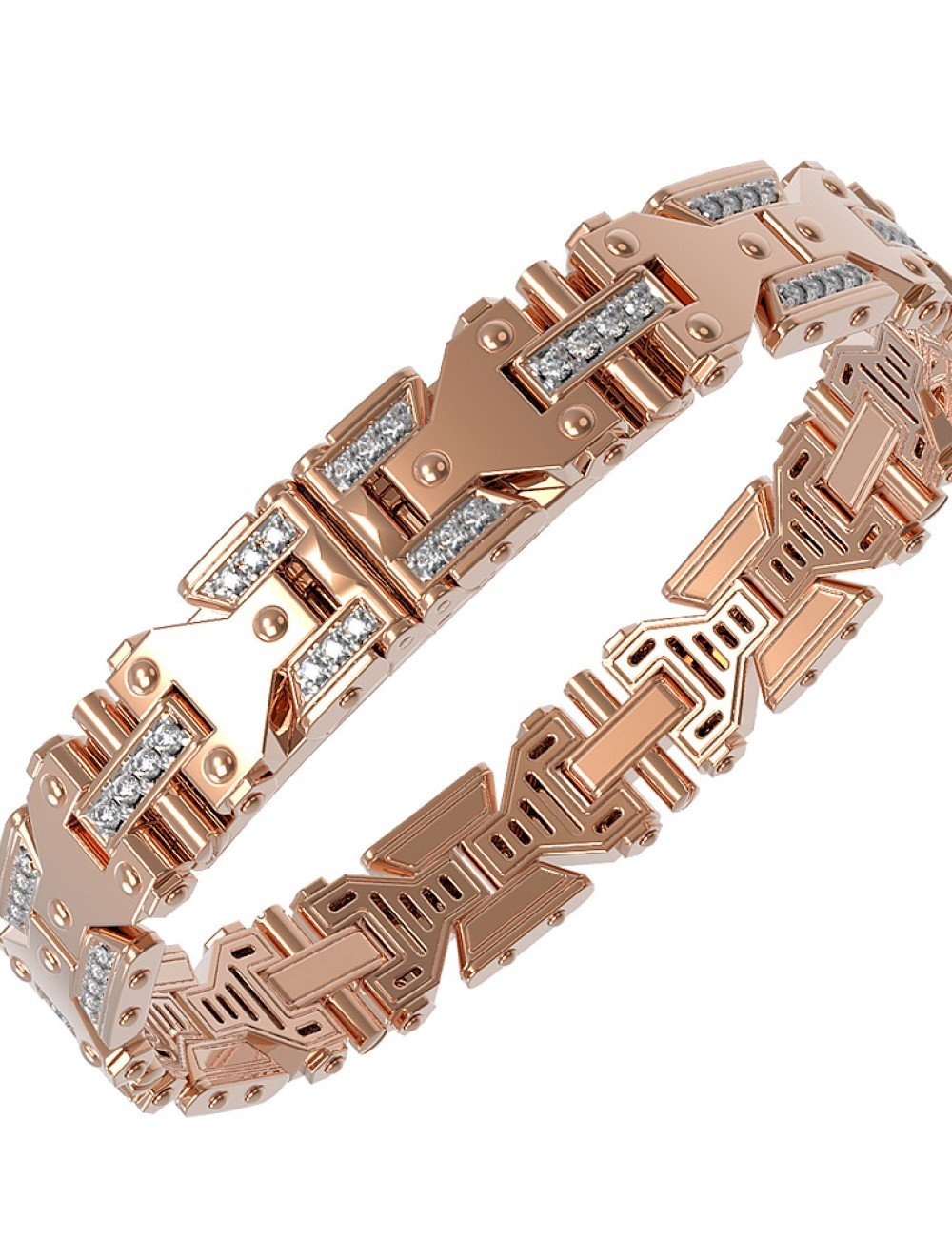 Браслет из золота c бриллиантами