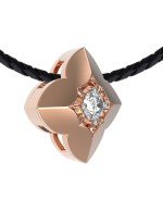 Подвеска из золота c бриллиантами